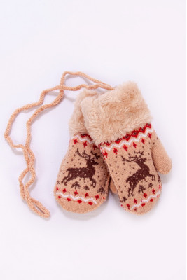 Рукавички дитячі зимові на хутрі